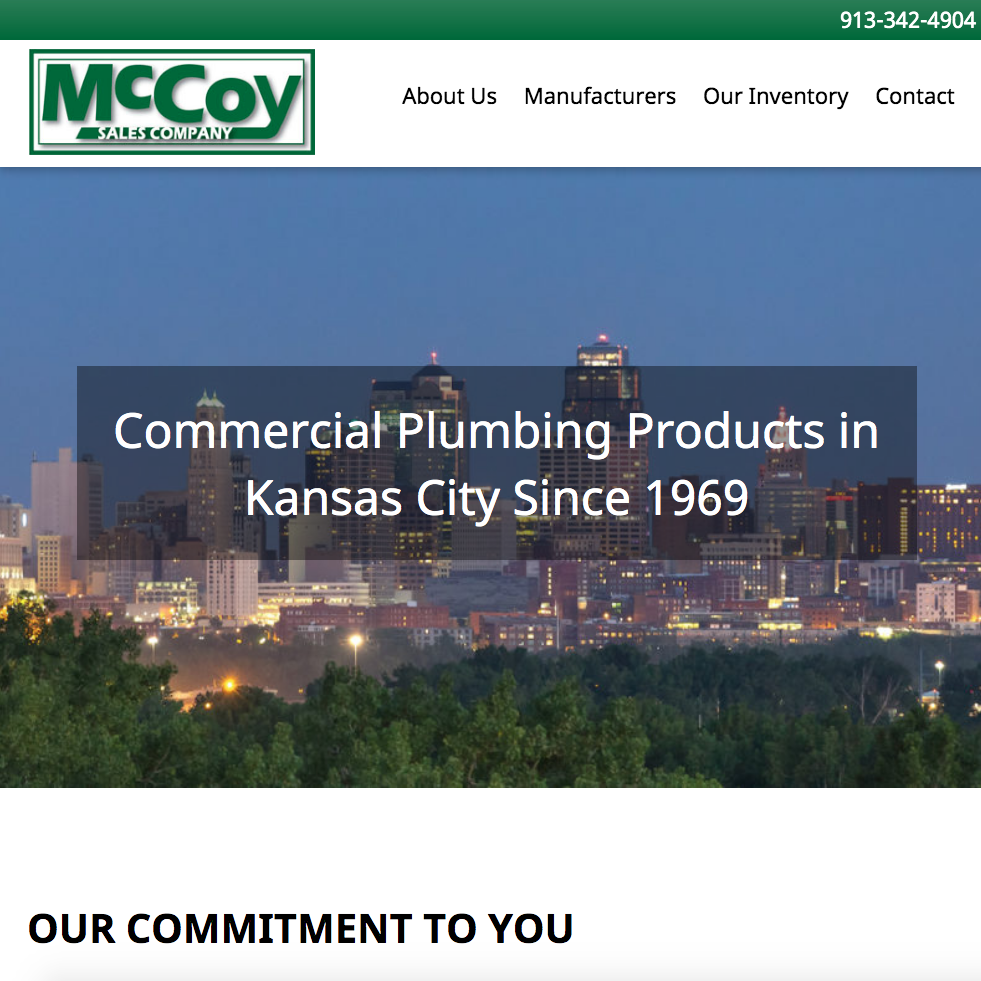 McCoy Sales Website